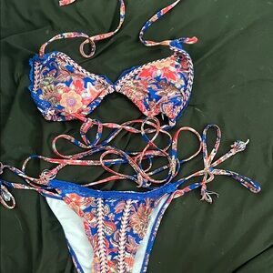 SHEIN Floral Multicolor Bikini